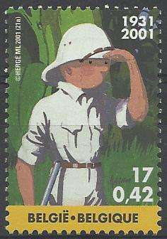 Belgie 2001 - KUIFJE / TIN TIN stamp issue - Complete ! (Cartoon) U/M ! Posvars !
