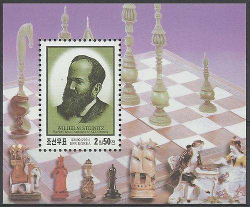 Korea 2001 - SKAAK / CHESS Miniature Sheet - Perfect U/M ! Posvars ! (Sport).