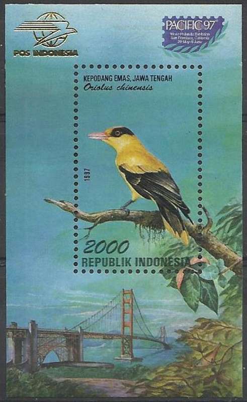 Nederland (Indonesia) 1997 - San Francisco Exhibition / Tentoonstelling - Min.Sheet - U/M / Posvars