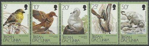 Tristan da Cunha 1988 - Voels  / BIrds - Fauna set (5) Kompleet - Perfect U/M - Posvars - MNH !