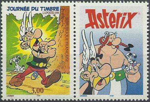 Frankryk / France 1999 - ASTERIX and OBELIX issue (1) Cartoons - U/M - Posvars - MNH ! Animation !