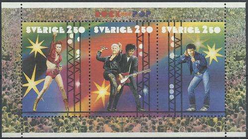 Swede / Sweden 1991 - ROCK en/and POP Min.Sheet (ROXETTE) ! Perfect U/M ! Posvars ! Music ! Singers