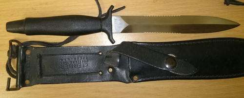 Gerber MK 2 Fighting Knife  (Vietnam Era 5 degree offset blade)