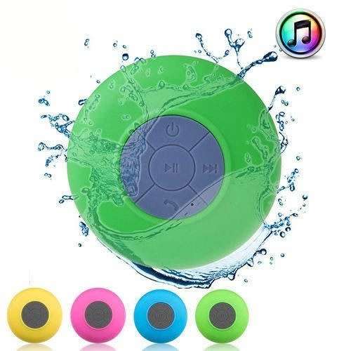 Handsfree Wireless Bluetooth Speaker Suction Car Shower Waterproof Music Mic