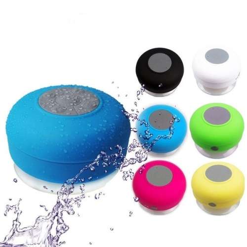 Handsfree Wireless Bluetooth Speaker Suction Car Shower Waterproof Music Mic