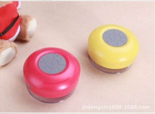 Handsfree Wireless Bluetooth Speaker Suction Car Shower Waterproof Music Mic