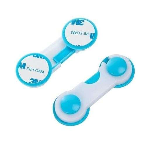 Multifunctional toddler baby cabinet wardrobe refrigerator door safety buckle