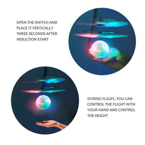 Fashion magic electric flying ball induction toy for children