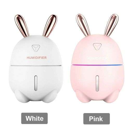 300ML Cute USB Mini Air Humidifier Essential Ultrasonic Oil Diffuser Portable