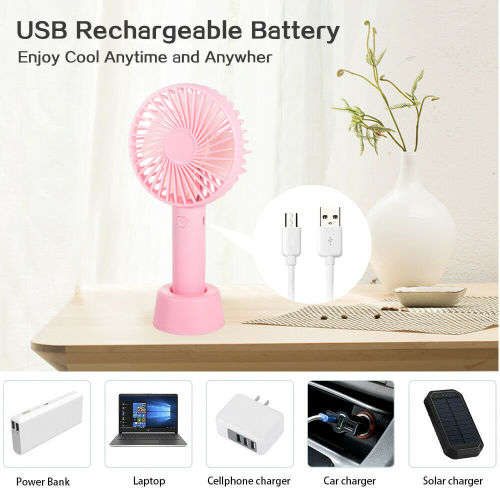 Mini Portable USB Charging Wind Adjustment Handheld Fan