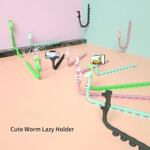 Caterpillar Lazy Bracket Mobile Phone Bracket Worm Bracket Suction Cup Support Wall Holder