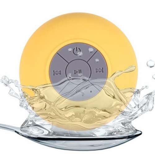 Good Quality Waterproof Wireless Bluetooth Hands-free Mic Suction Speaker for Bathroom Shower