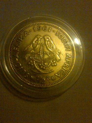 great 1961 uncurcilated half cent