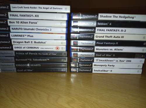 PS2 Game Bundle (21 Games)