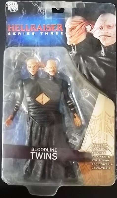 BLOODLINE TWINS 7" HELLRAISER !! Mint Figure on Card !! Never Been Opened !! Excellent Price !!