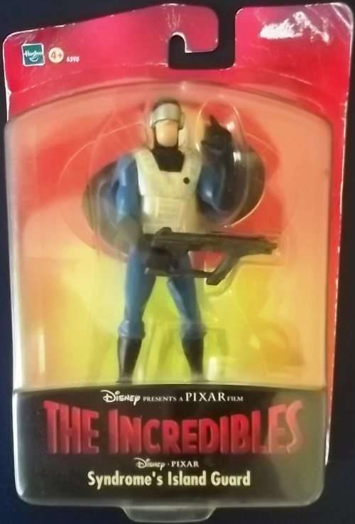 The Incredibles !! Syndrome`s Island Guard !! Hasbro !! Disney !! Never Opened !!