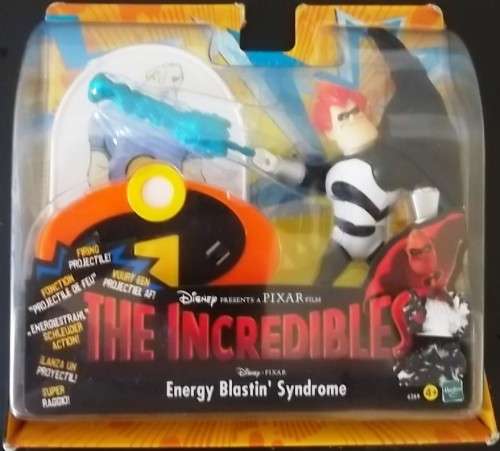 The Incredibles !! Energy Blastin` Syndrome !! Hasbro !! Disney !! Never Opened !!