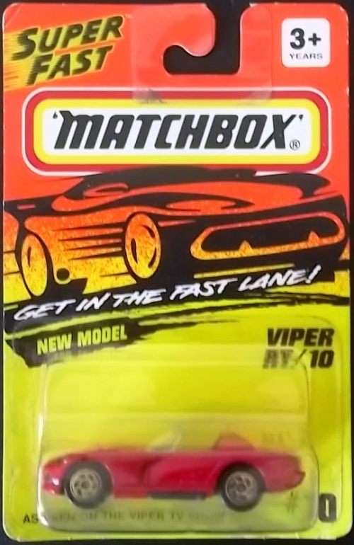MATCHBOX #10 VIPER RT/10 ! MINT + Never Opened ! EXCELLENT !