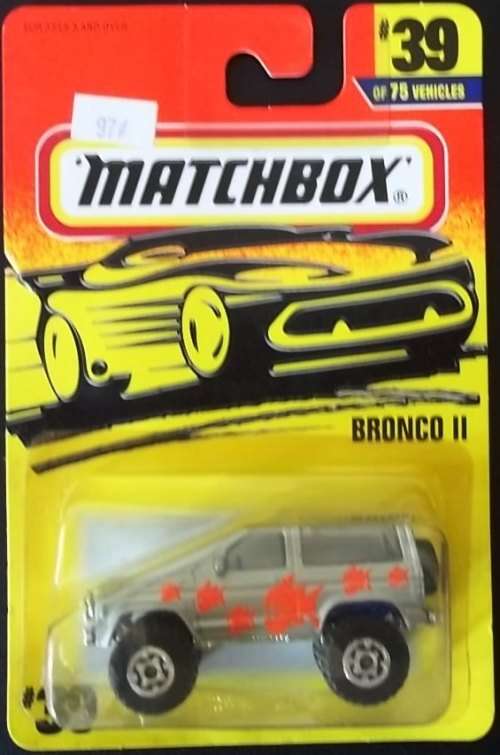 MATCHBOX #39 BRONCO II ! MINT + Never Opened ! EXCELLENT !
