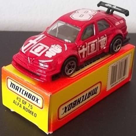ALFA ROMEO #3 !! With Original Box ! Matchbox!! EXCELLENT !