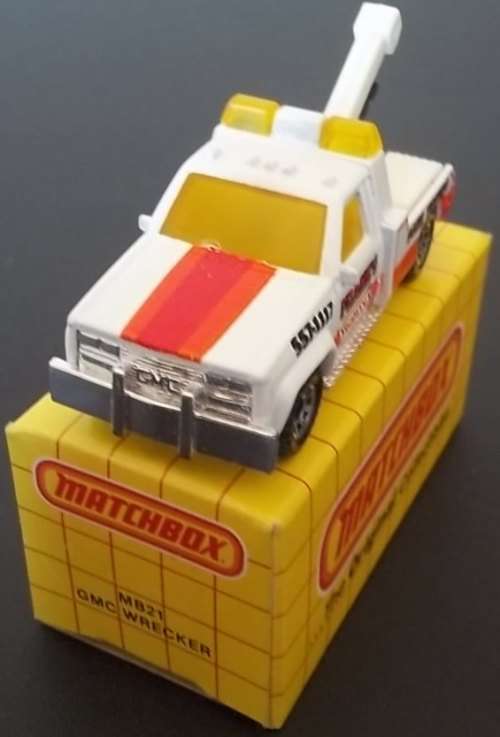 MATCHBOX MB-21 GMC WRECKER !! MINT + Original Box !!