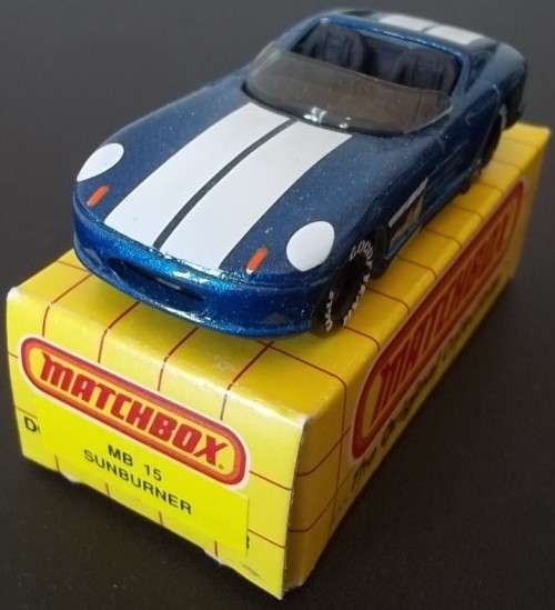 MATCHBOX MB-15 SUNBURNER !! MINT + Original Box !!