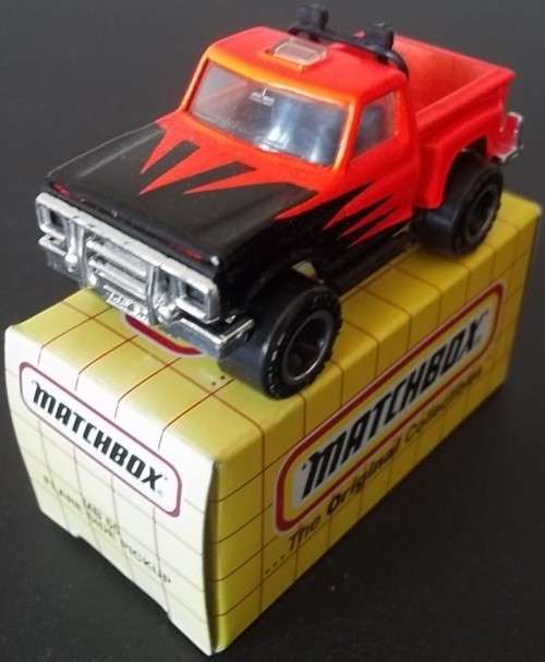 MATCHBOX FLARESIDE PICKUP MB-55 !! 1993 !! + Original Box ! Matchbox !!