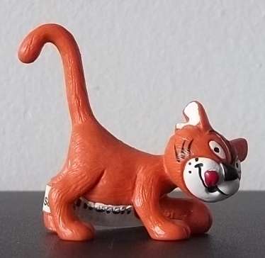 Original Vintage AZRAEL Gargamel's Cat ! Made in China! Peyo 1991 ! MINT !! Smurfs! Smurf