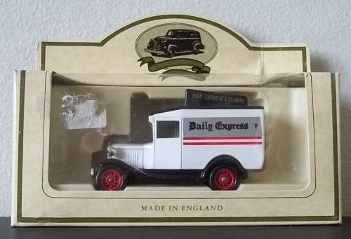 Lledo 'DAILY EXPRESS' 1928 Chevrolet Van !! RARE!  Original Box ! EXCELLENT!