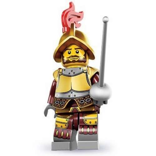 LEGO CONQUISTADOR (Number 2 of 16) SERIES 8 Minifigure !! Sealed In Unopened Packet !!