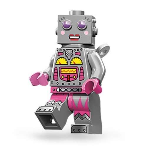 LEGO LADY CLOCKWORK ROBOT (Number 16 of 16) SERIES 11 Minifigure !! Sealed In Unopened Packet !!