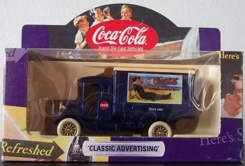 Lledo COCA-COLA 1926 DENNIS DELIVERY VAN ! RARE COLLECTIBLE + Original Box ! EXCELLENT ! Coke