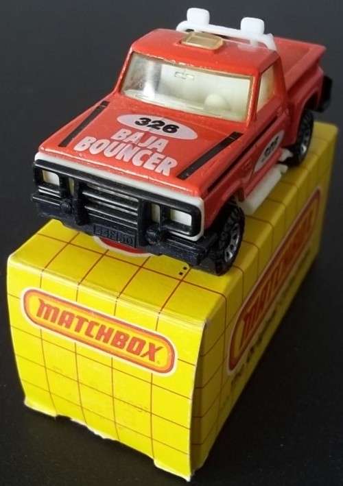 MATCHBOX # 53 BAJA BOUNCER FORD FLARESIDE PICKUP TRUCK !! 1983 Macao !! EXCELLENT + Original Box !!