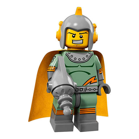 LEGO RETRO SPACEMAN (Number 11 of 16) SERIES 17 Minifigure !! Sealed In Unopened Packet !!