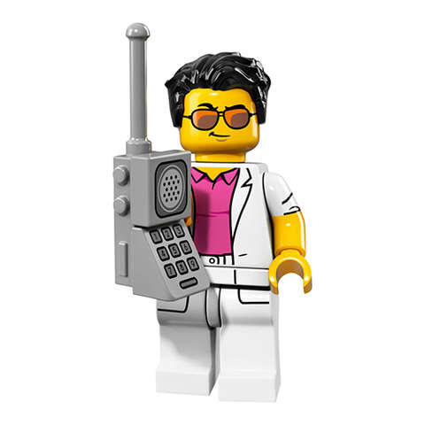 LEGO YUPPIE (Number 12 of 16) SERIES 17 Minifigure !! Sealed In Unopened Packet !!