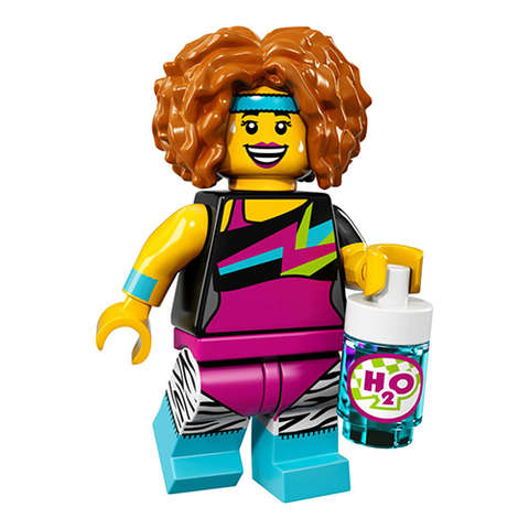 LEGO DANCE INSTRUCTOR (Number 14 of 16) SERIES 17 Minifigure !! Sealed In Unopened Packet !!