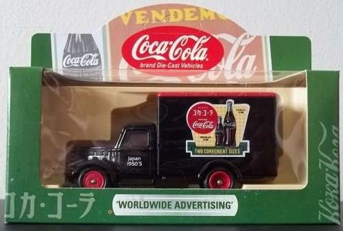 Lledo COCA-COLA 1950 BEDFORD 30cwt DELIVERY VAN ! JAPAN 1950's RARE + Original Box ! EXCELLENT! Coke