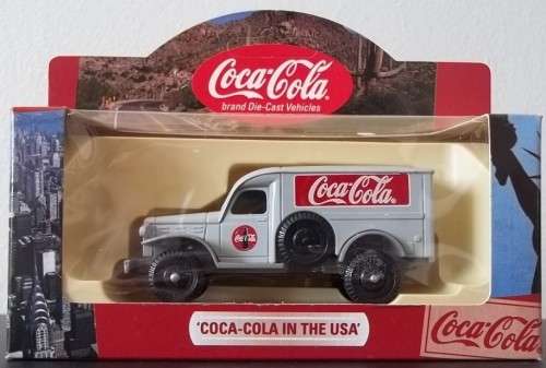 Lledo COCA-COLA 1942 DODGE 4 X 4 !! USA SERIES ! RARE + Original Box ! EXCELLENT ! Coke