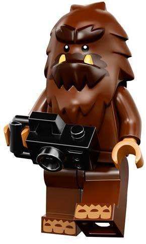 LEGO SQUARE FOOT (Number 15 of 16) SERIES 14 Minifigure ! MONSTERS ! RARE! Sealed In Unopened Packet