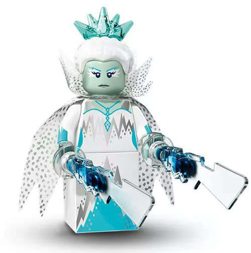 LEGO ICE QUEEN (Number 1 of 16) SERIES 16 Minifigure !! Sealed In Unopened Packet !!