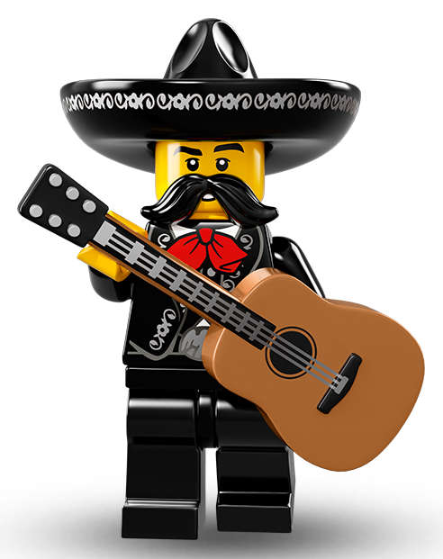 LEGO MARIACHI (Number 13 of 16) SERIES 16 Minifigure !! Sealed In Unopened Packet !!
