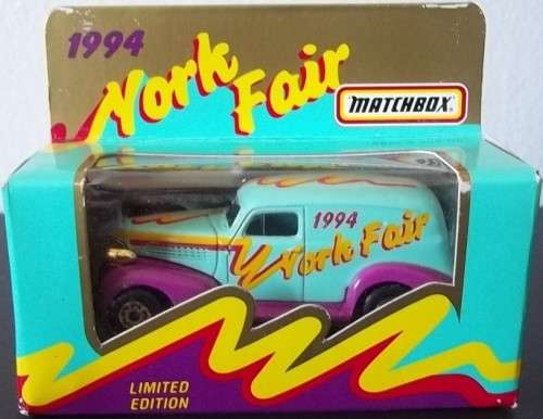 CHEVY PANEL VAN 1994 York Interstate Fair Promo + Original UNOPENED Box ! RARE !!Matchbox!