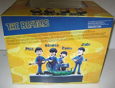 BEATLES DELUXE BOX SET -- RARE + VALUABLE !! UNOPENED !! 2004 Mcfarlane Toys !!  Mint in Box !!