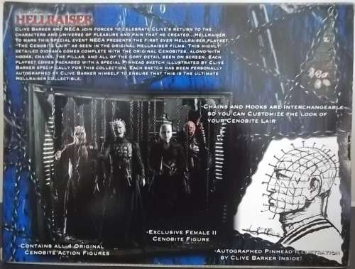CENOBITE LAIR !! HELLRAISER !! LIMITED EDITION DELUXE BOX SET !! Never Been Opened !! NECA . RARE