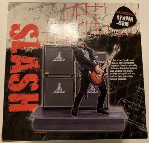 SLASH Deluxe Box Set ! Guns `n Roses !! 2005 ! RARE !! McFarlane ! Mint in Unopened Box ! High Value