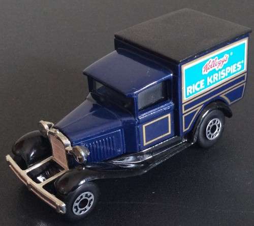 MATCHBOX MODEL A FORD VAN !! RARE KELLOGS RICE CRISPIES Variant !! Macau EXCELLENT !!