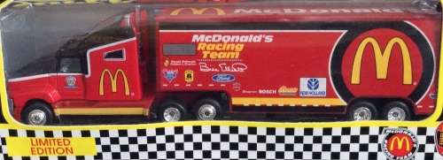 MATCHBOX TRANSPORTERS SERIES 2 1996 ! McDONALD`s RACING FORD AEROMAX ! RARE LIMITED + Original Box