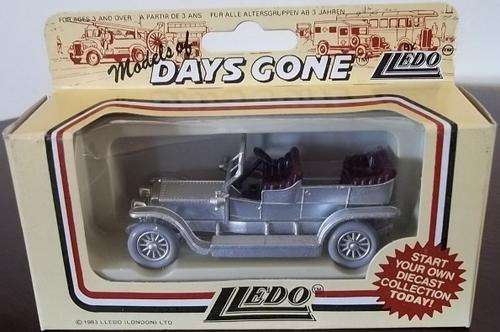 Lledo DAYS GONE !! ROLLS - ROYCE SILVER GHOST !! 1983 ! RARE! MINT + Original Box ! EXCELLENT!