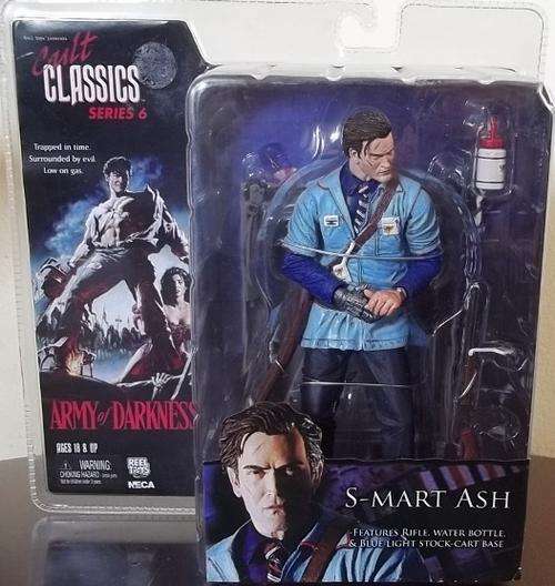 S-MART ASH ! CULT CLASSICS !! NECA !! MINT !! Never Opened !!! Highly Collectable + High in Value !!