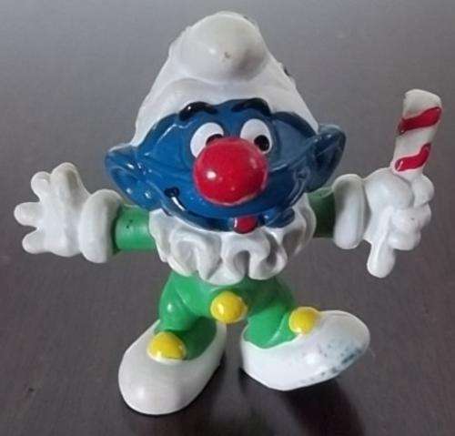 Original Vintage JESTER SMURF !! Rare !! HONG KONG !! Smurfs!
